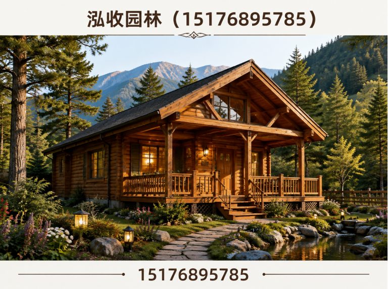 吉林防腐木凉亭展示图